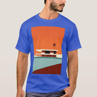 T-shirt Bauhaus Orange Rouge Premium