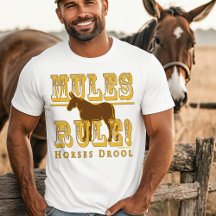 Bave de chevaux de règle de mules
