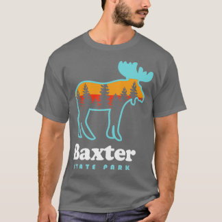 T-shirt Baxter State Park Camping Moose Trails Maine