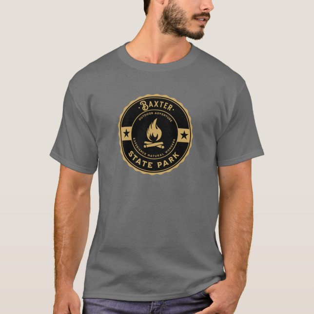 T-shirt Baxter State Park Maine Boxy (Devant)