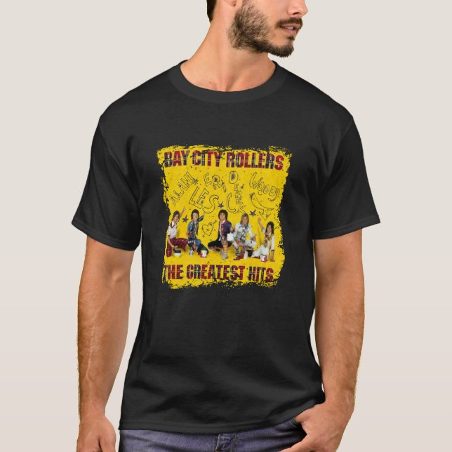 T-shirt Bay City Rollers Les Plus Grands Hits1487png1 (Devant)