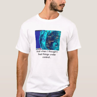 T-shirt BayAreaDoppler, au moment même où je m'ai pensé a