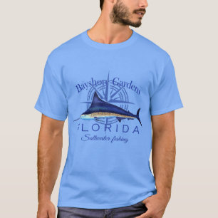 T-shirt Bayshore Gardens Floride Sailfish Billfish Saltwat