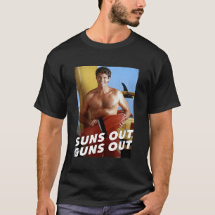 T-shirt Baywatch Sonne Des Armes À L'Extérieur