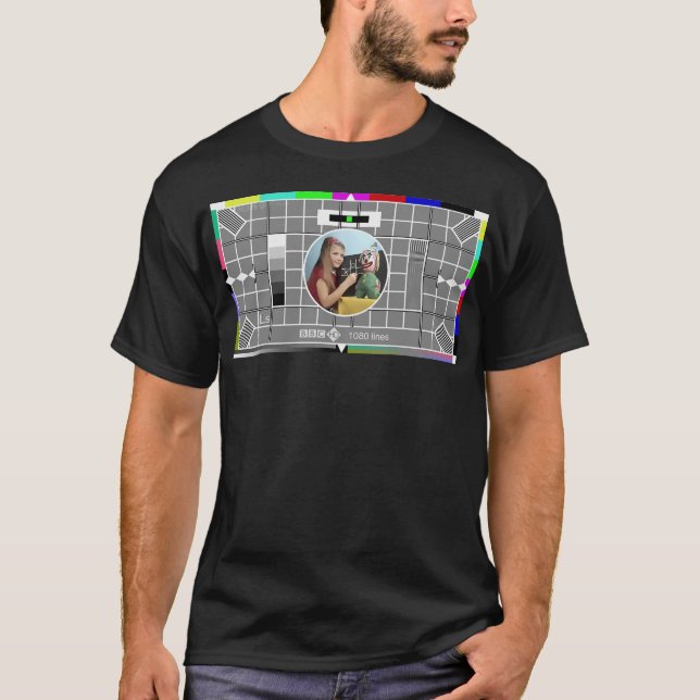 T-shirt BBC Test Card 1970 (Devant)