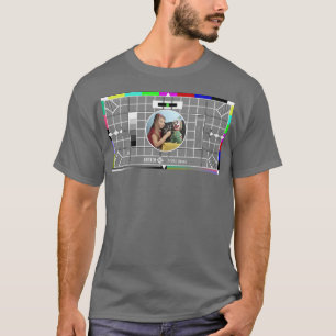 T-shirt BBC Test Card 1970
