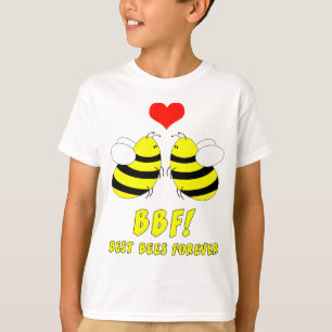 T-shirt BBF (Meilleures abeilles pour toujours)