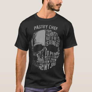 T-shirt BBQ de chef de pâtisserie