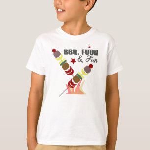 T-shirt BBQ Fête des Pères Papa Grand-père Barbecu