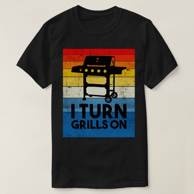 T-shirt BBQ Gratuit (Design devant)