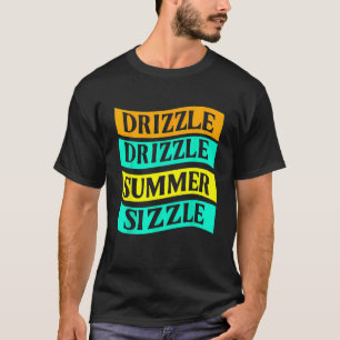 T-shirt BBQ Tezzle amusant bruine éclair Été Taille