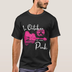T-shirt BC En Octobre Nous Portons Pink Breast Cancer Sens