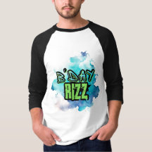 B'Day (Anniversaire) Rizz Green Et Monochromatic B