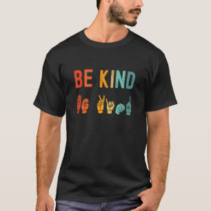 T-shirt Be enfant Hand Signal Sign Language Unity Day Anti