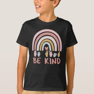 T-shirt Be Kind ASL III - Langue des Signes Américaine