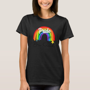 T-shirt Be Kind Bee Rainbow Lgbtq+ Gay Les Pride Asl