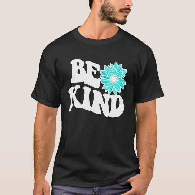 T-shirt Be Kind  Love  Blessed  Grateful  Kindness  3 (Devant)