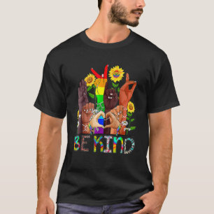T-shirt Be Kind Sign Language Hand Talking LGBTQ+ Gay Les