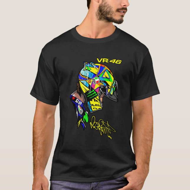 T-shirt Be Rossi Love Motorcycle (Devant)