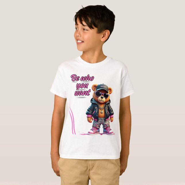 T-shirt be yourself (Devant entier)