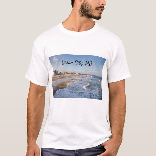 T-shirt Beach at Ocean City (Devant)