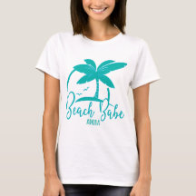 Beach Babe Palm Tree Aruba Turquoise et souvenir b