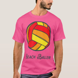 T-shirt Beach Baller Saturate Sunset Volleyball