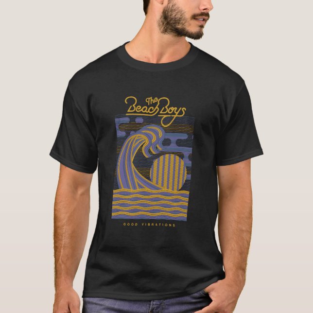 T-shirt Beach Boys Bonnes Vibrations (Devant)