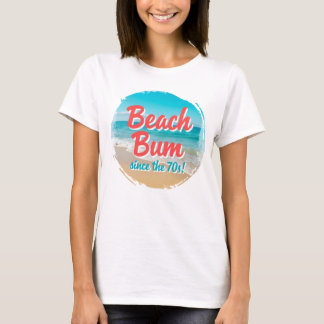 T-shirt Beach Bum depuis le les années 70