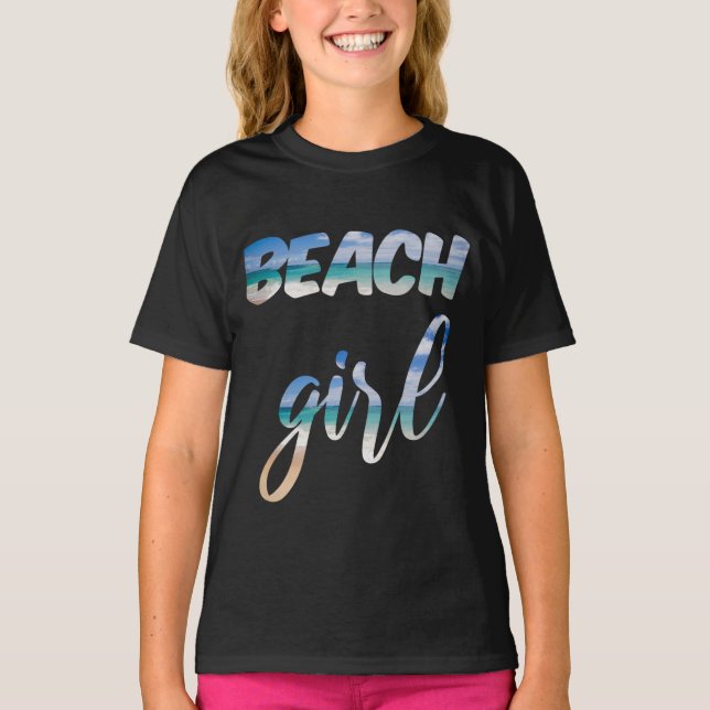 T-shirt Beach Girl (Devant)