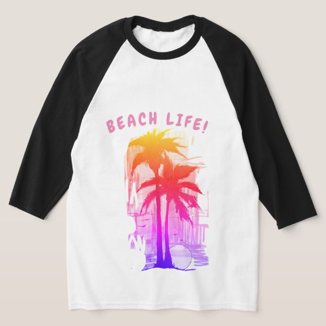 T-shirt BEACH LIFE (Poser)