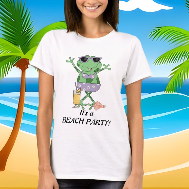 T-shirt BEACH PARTY ! (Créateur téléchargé)