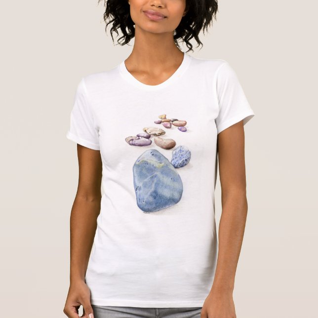 T-shirt Beach Pebbles (Devant)