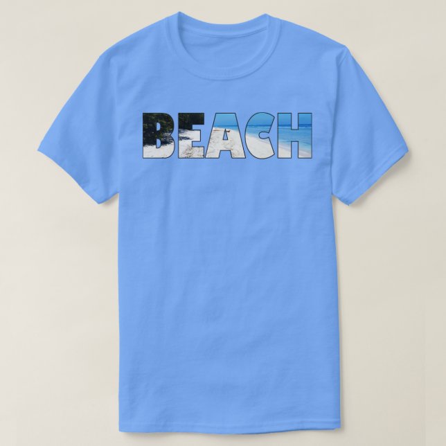 T-shirt Beach Strand (Design devant)
