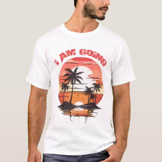 T-shirt Beach summer vacation