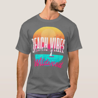 T-shirt Beach Vibes Wildwood Été New Jersey Tropical Be