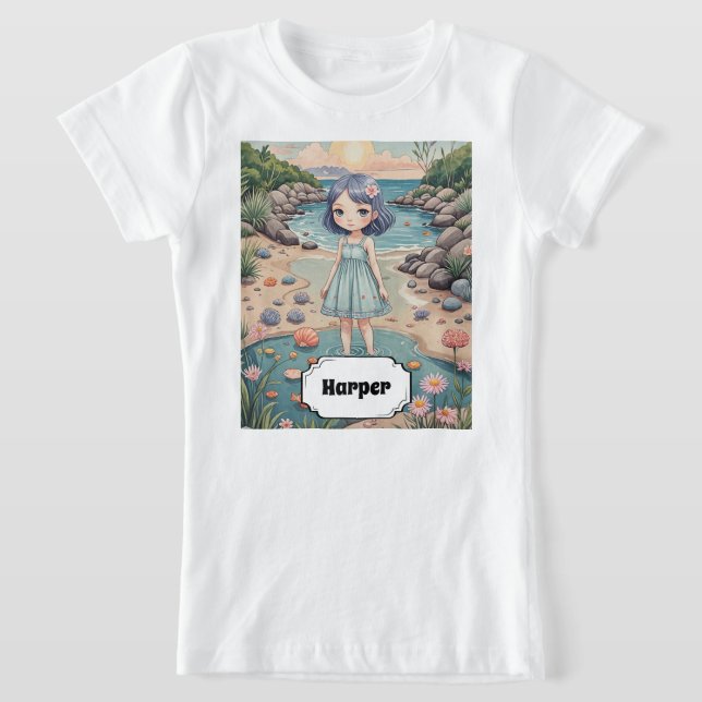 T-Shirt Beachcomber's Bliss Personnalisé (Poser)