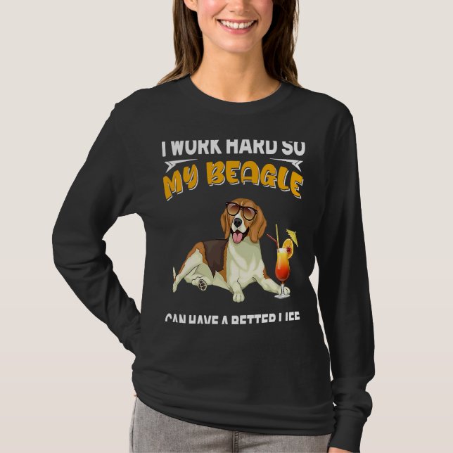 T-shirt Beagle beagle (Devant)