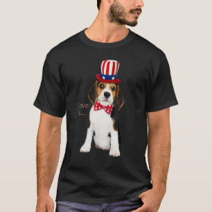 T-shirt Beagle Beagle Amour Est Chien Maman Papa Chiot Ani