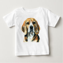 T-shirt Beagle bébé
