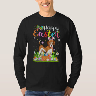 T-shirt Beagle Chien Bunny Egg Chasse Beagle Joyeux Pâques