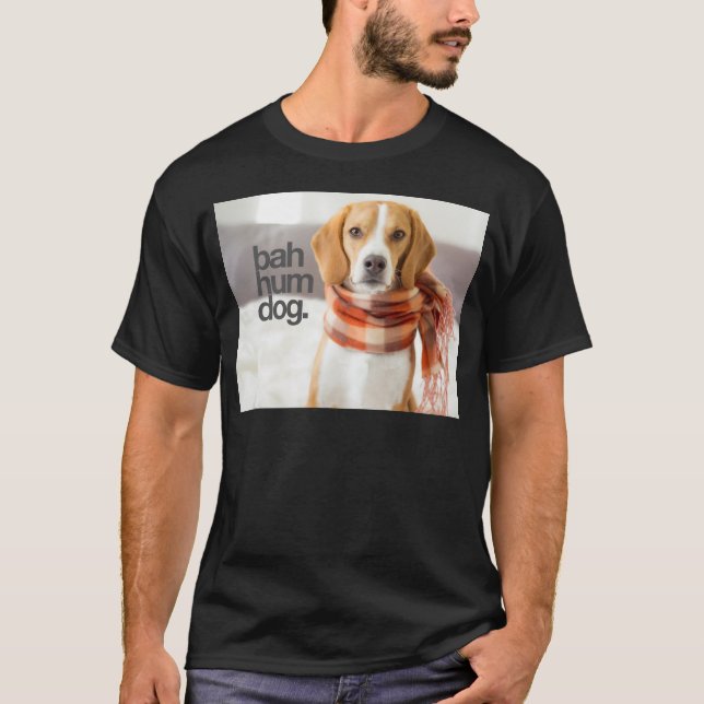 T-shirt Beagle "de chien de bourdonnement de Bah" (Devant)
