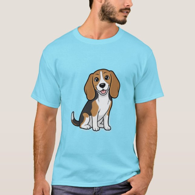 T-shirt Beagle Dog (Devant)