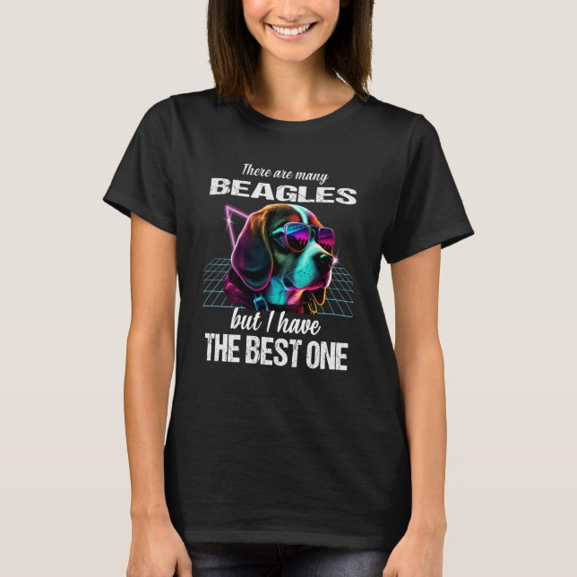 T-shirt Beagle Dog Beagles  2 (Devant)