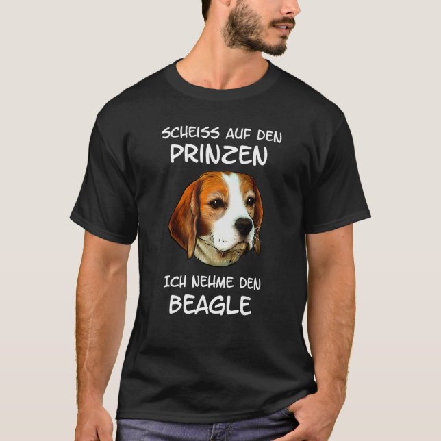 T-shirt Beagle Dog Breed  Women Men (Devant)