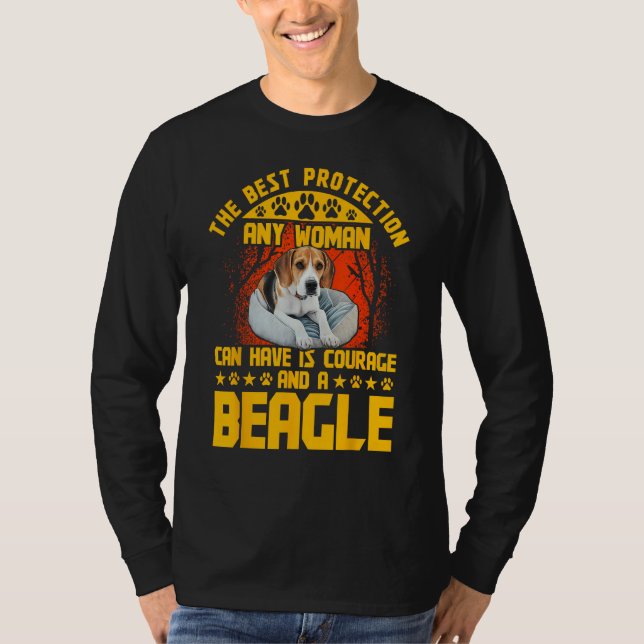 T-shirt Beagle dog funny saying_2 (Devant)