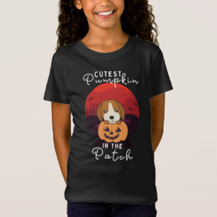T-Shirt Beagle En Chiens Citrouilles Citrouille Cutest Dan