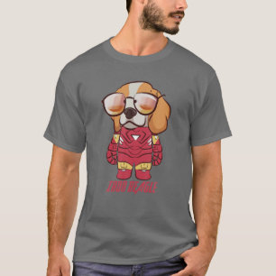 T-shirt Beagle en fer coloré drôle Beagle Chien Chien Chie