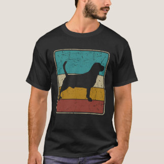 T-shirt Beagle Hommes Beagles Chien Vintage