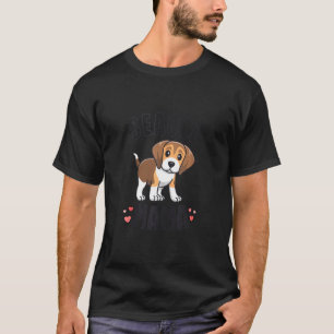 T-shirt Beagle Mama Chien Maman Pour Femmes Pour Beagle